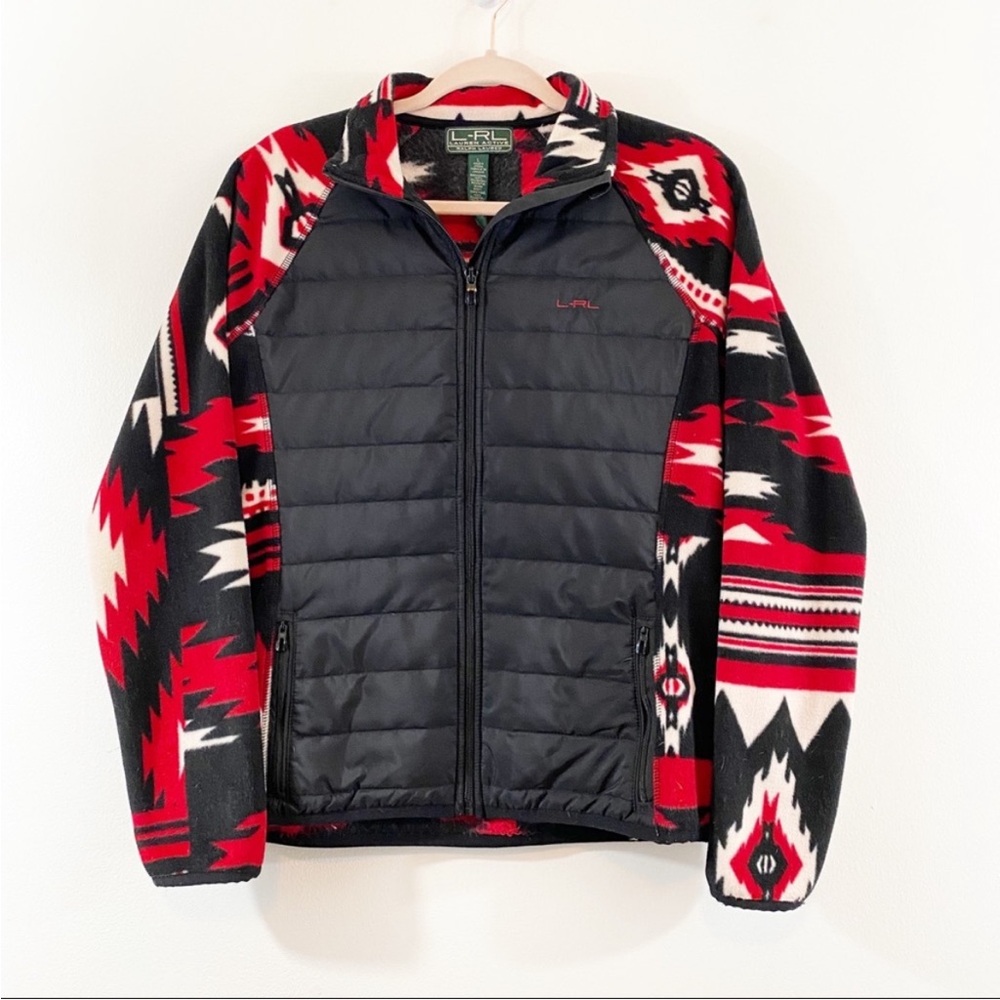 Lauren Ralph Lauren Active Aztec Fleece Jacket LP